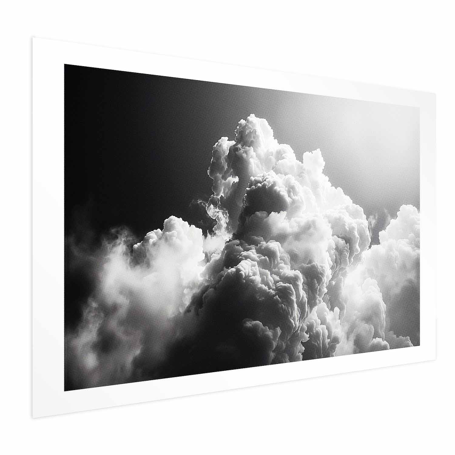 Poster - Clouds Like Dreams: Let the Sun Brighten Your Day – A Visual Feast