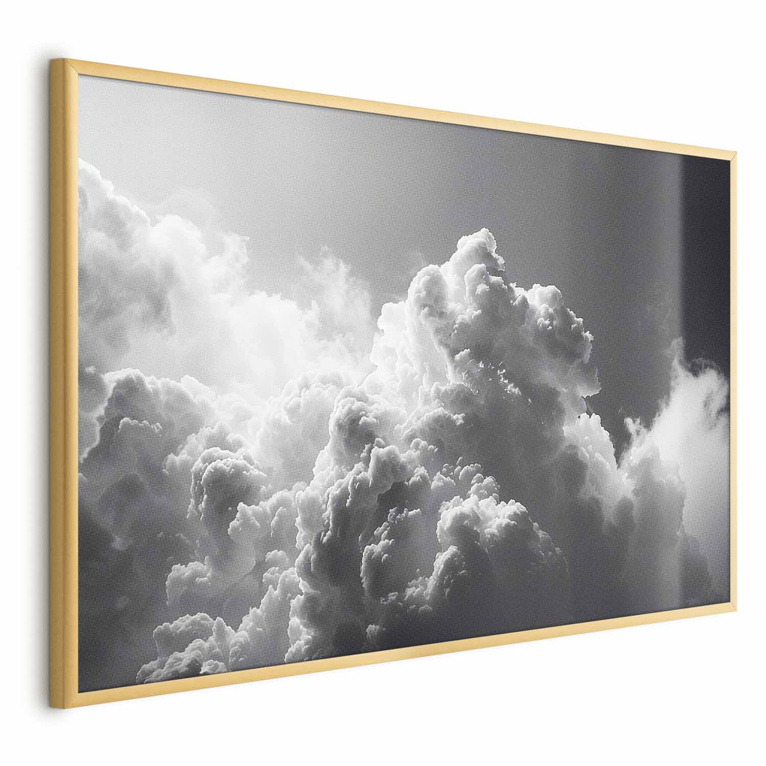 Poster - Extraordinary Phenomenon: The Sun Illuminating Dark Clouds