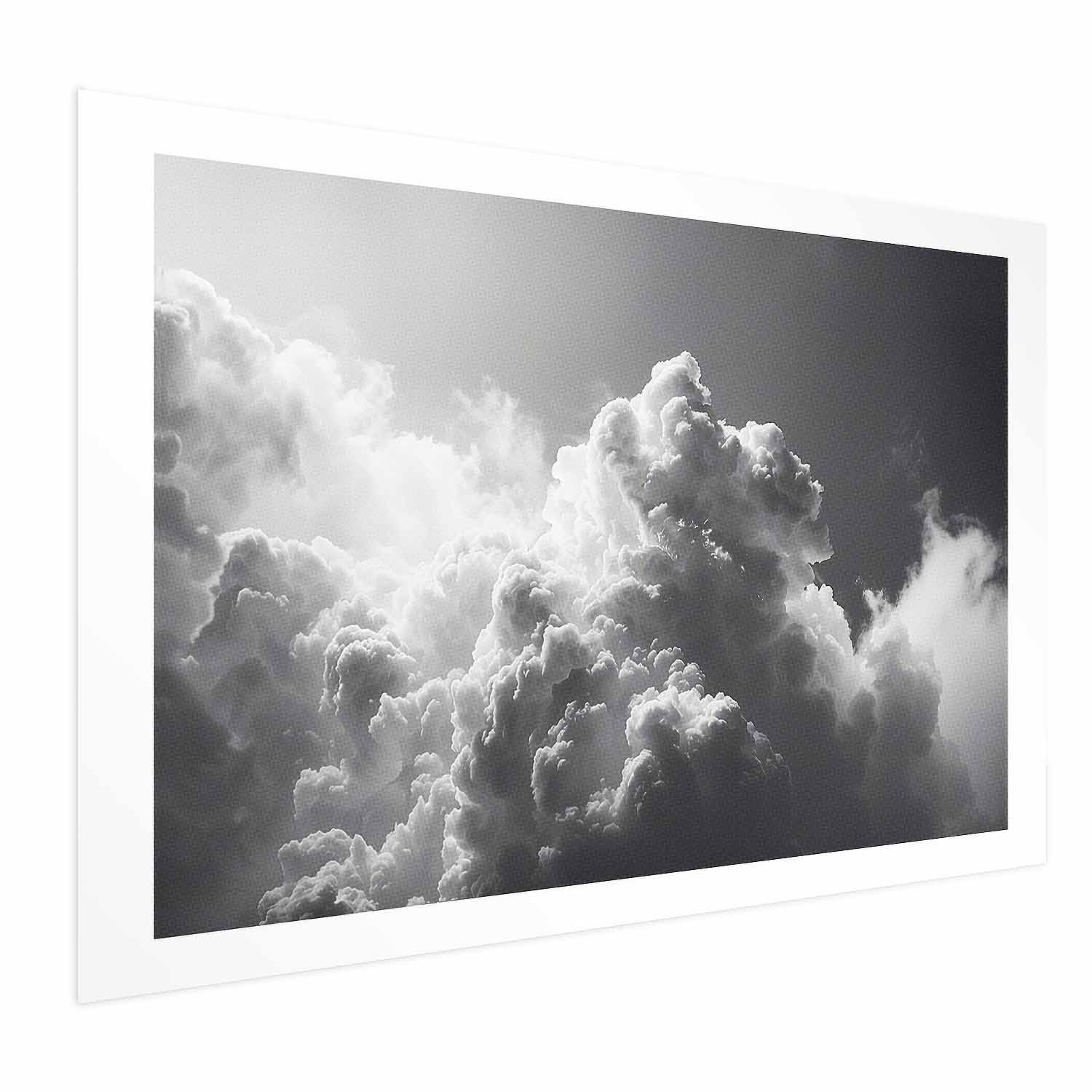 Poster - Extraordinary Phenomenon: The Sun Illuminating Dark Clouds