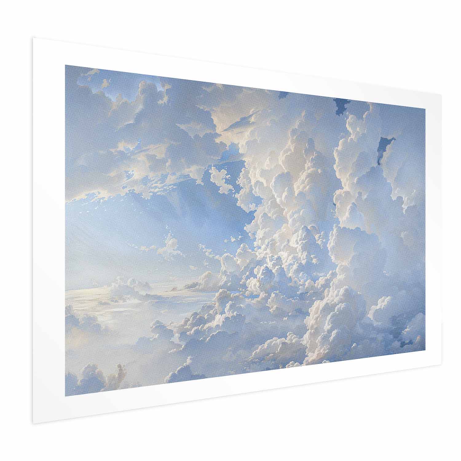 Poster - The Sun Revealing Cloud Secrets: Spectacular Sky Images