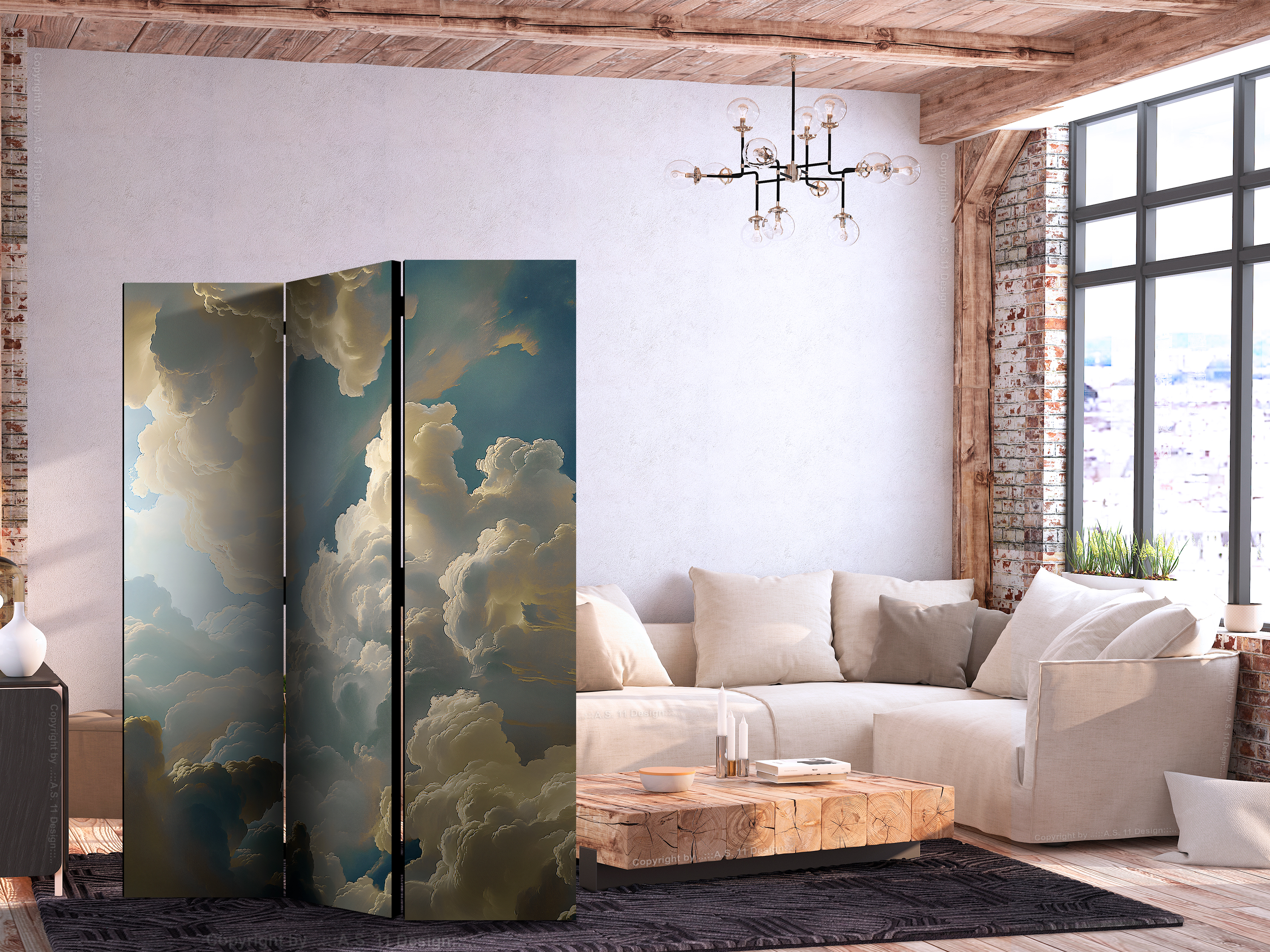 Paravent - Sun and Shadows: A Theatrical Display of Nature High Above the Ground