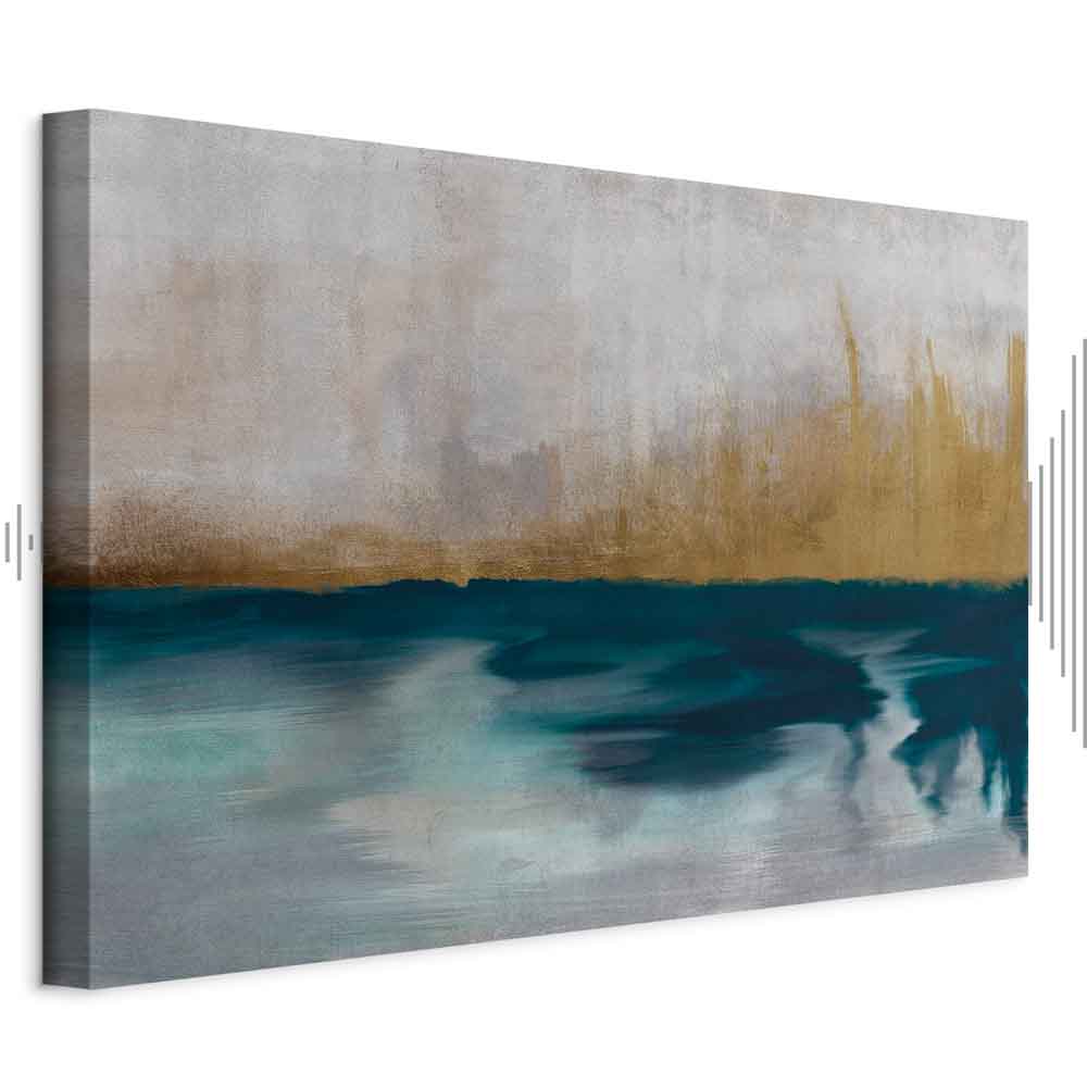 Leinwandbild - Golden Grasses (1 Part) Wide