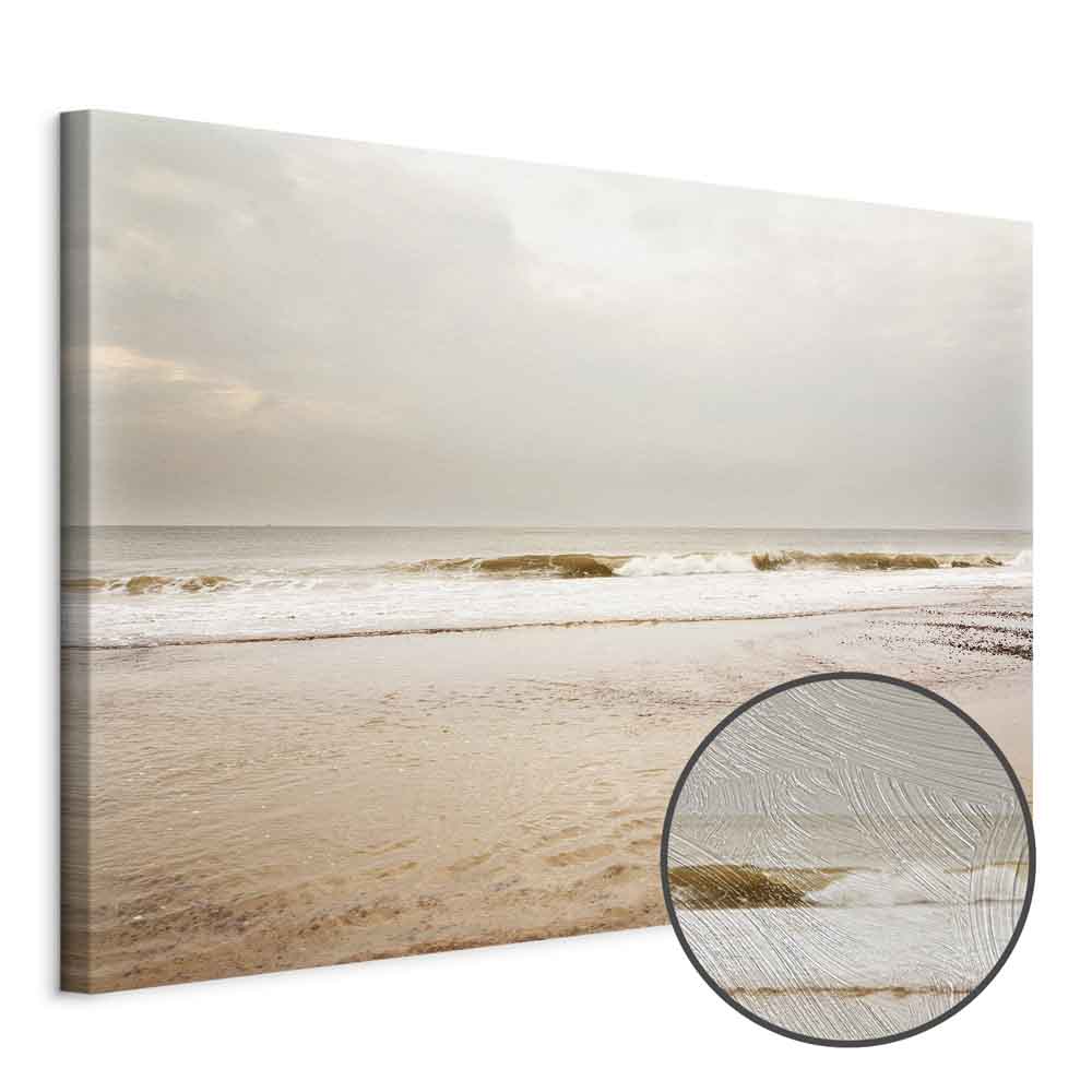 Leinwandbild - Sea After Storm (1 Part) Wide