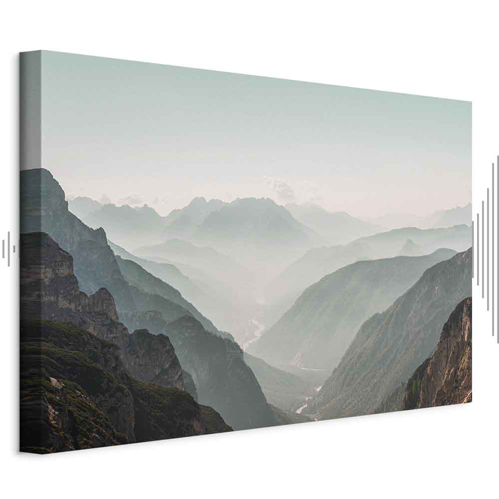 Leinwandbild - Mountain Horizon (1 Part) Wide