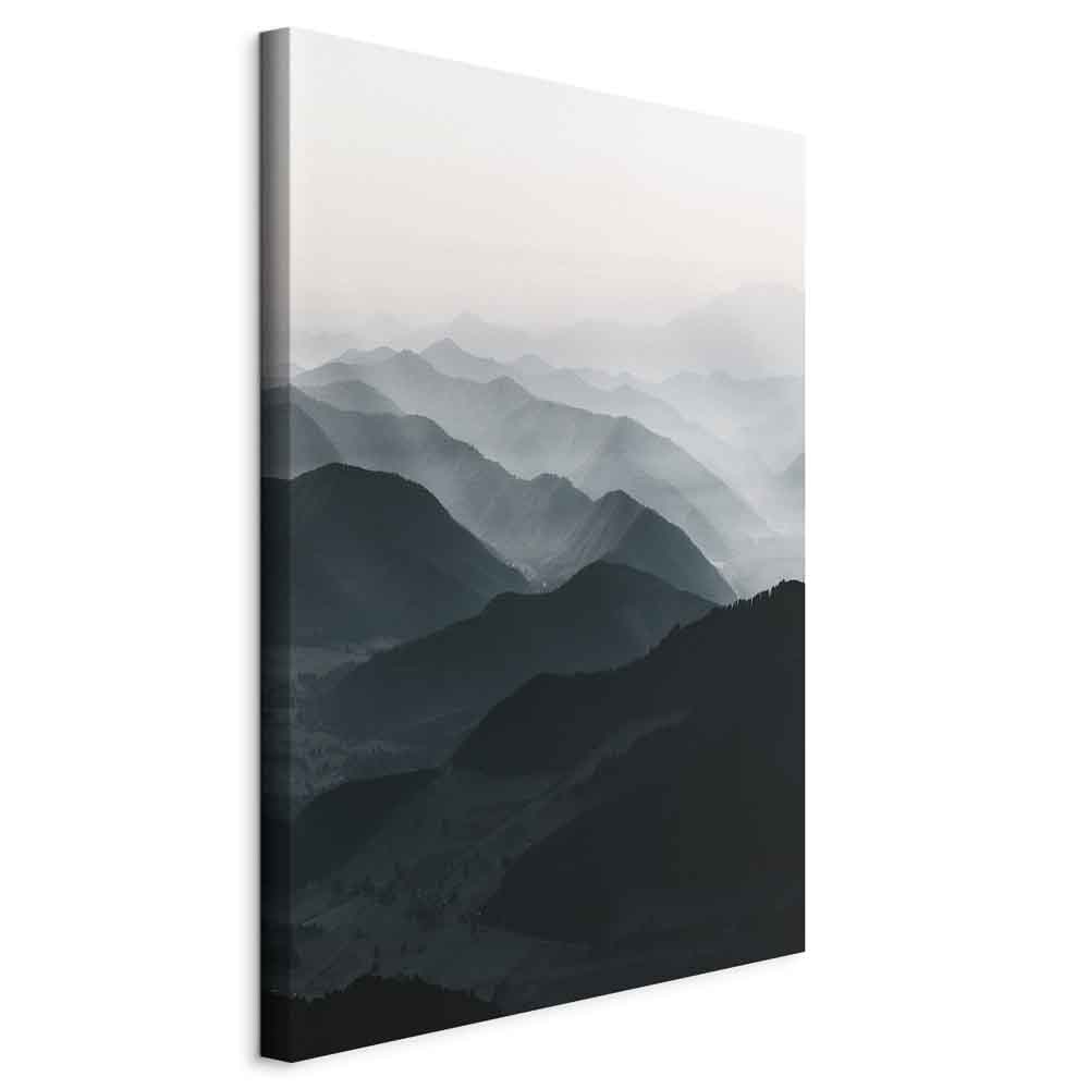 Leinwandbild - Parallel Ridges (1 Part) Vertical
