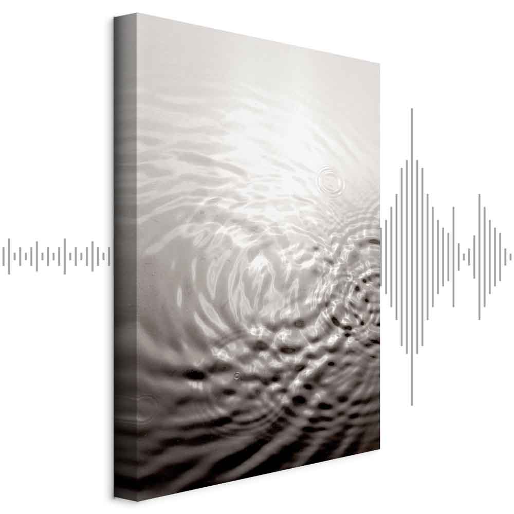Leinwandbild - Water Surface (1 Part) Vertical
