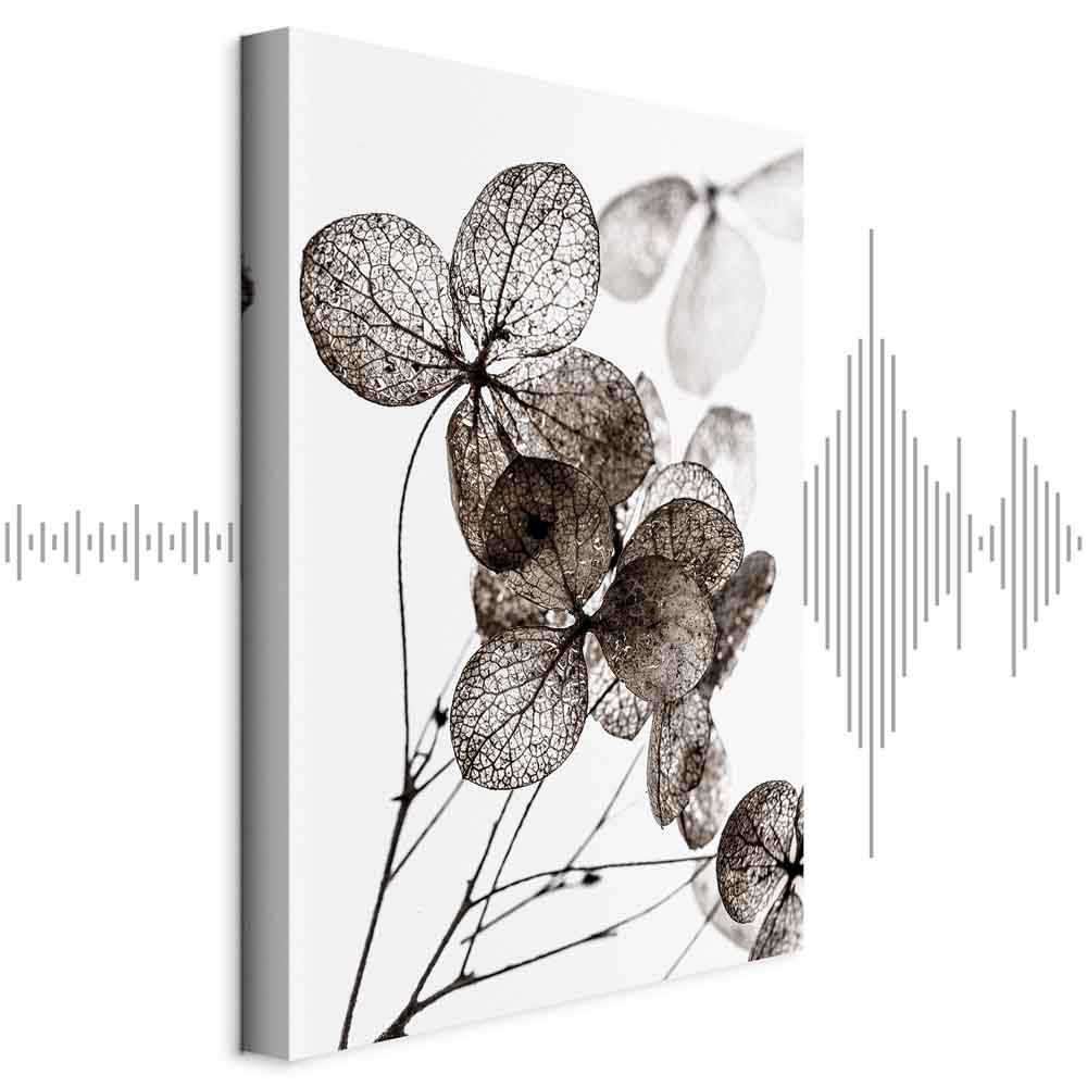 Leinwandbild - Transparent Clover (1 Part) Vertical