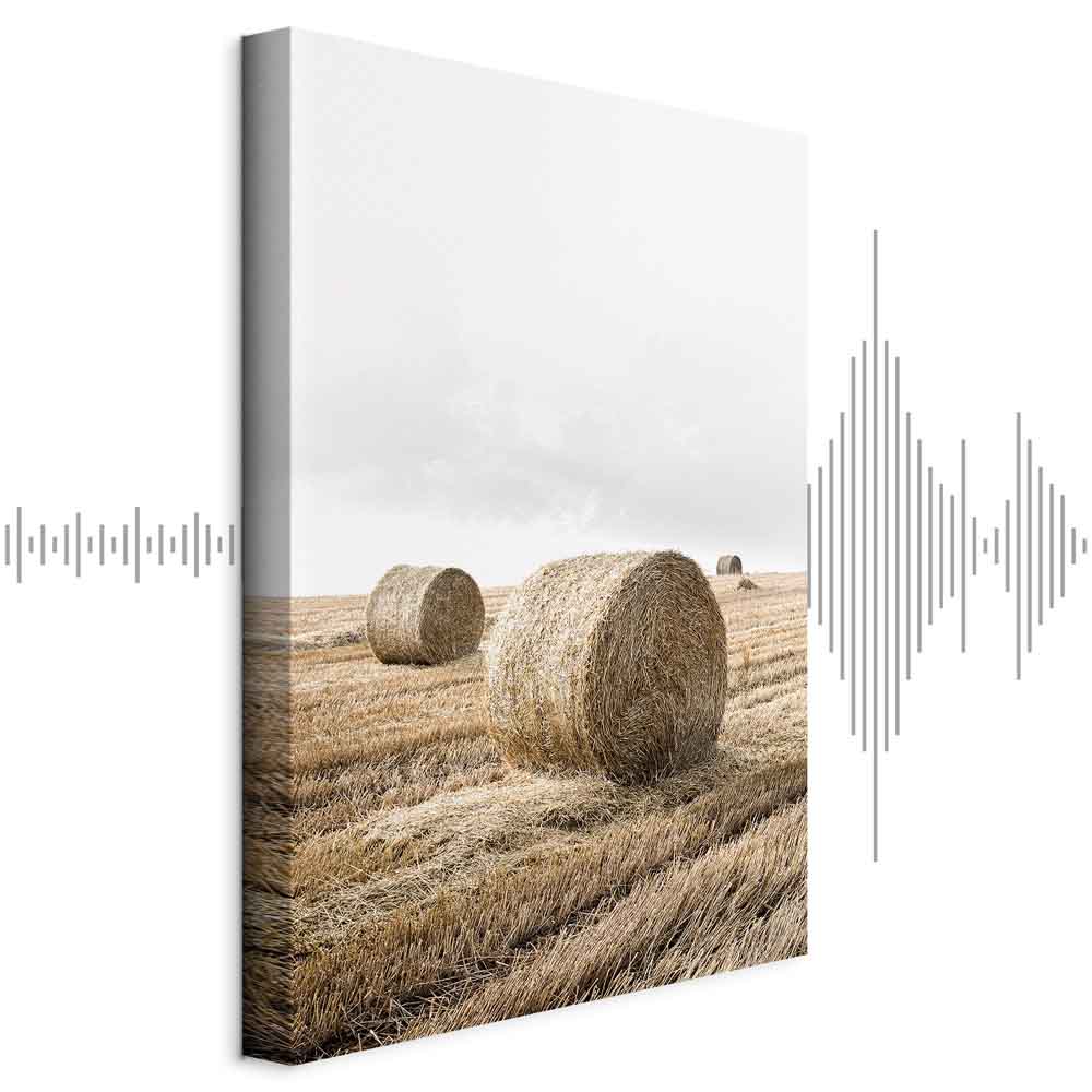 Leinwandbild - Hay (1 Part) Vertical