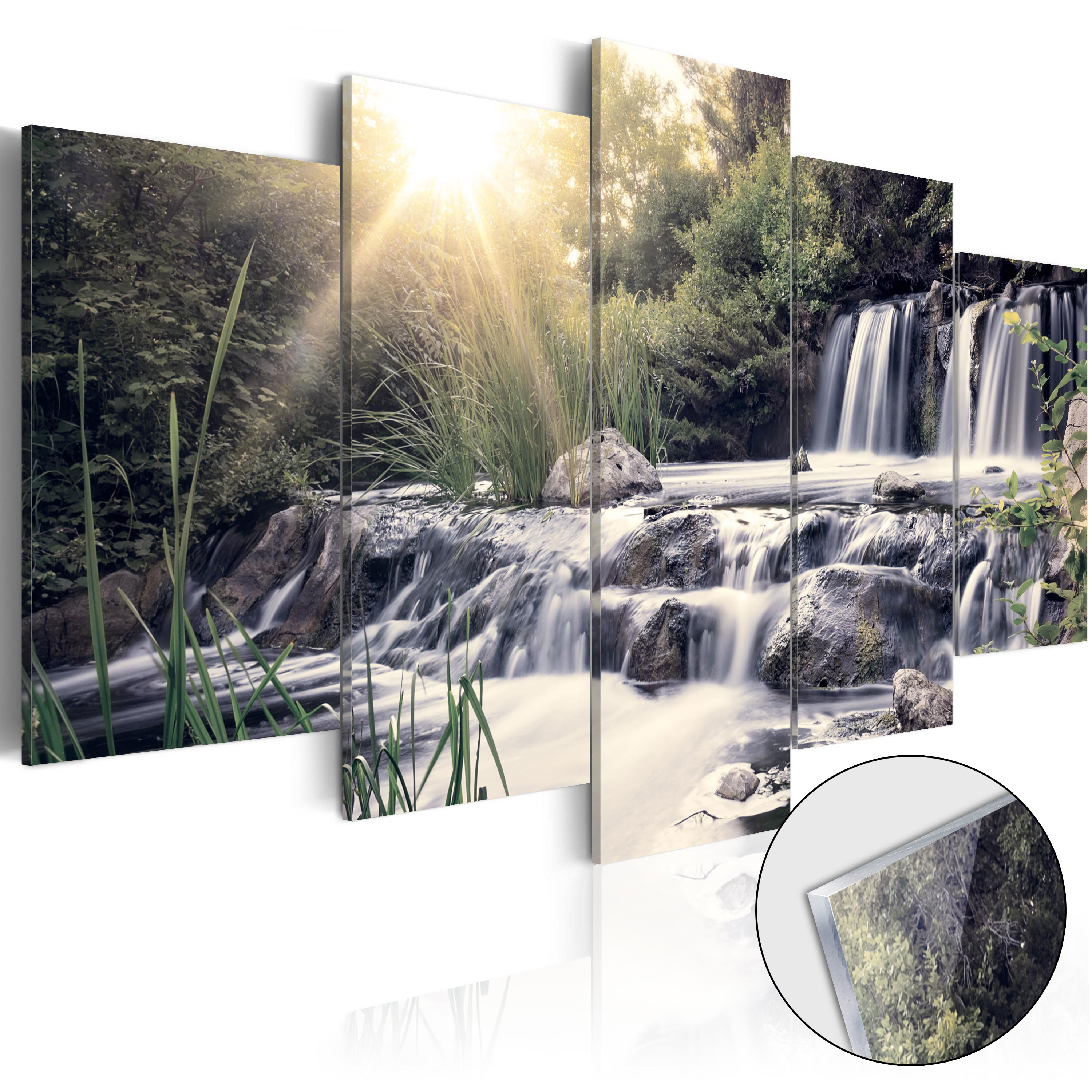 Acrylglasbild - Waterfall of Dreams
