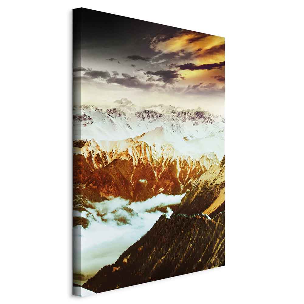 Leinwandbild - Copper Mountains (1 Part) Vertical