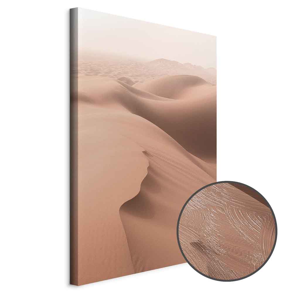 Leinwandbild - Sandy Space (1 Part) Vertical