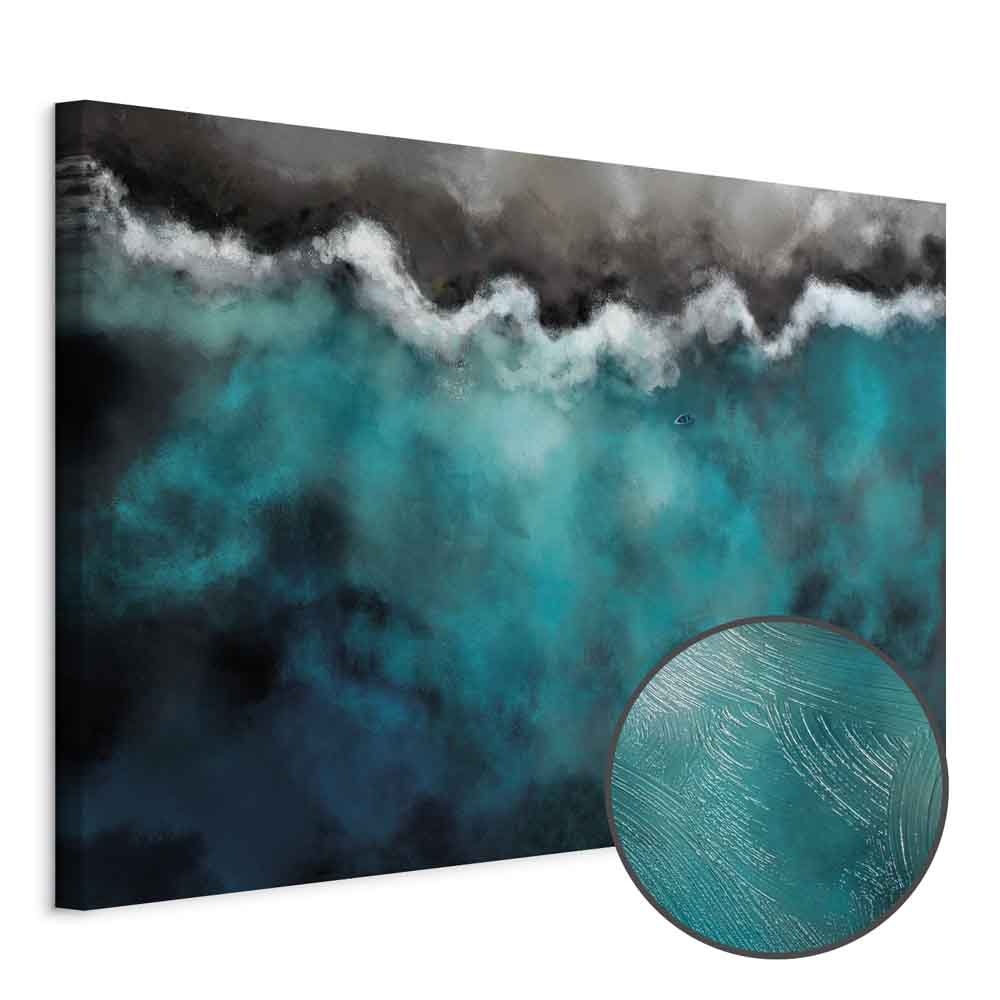 Leinwandbild - Blue Lagoon (1 Part) Wide