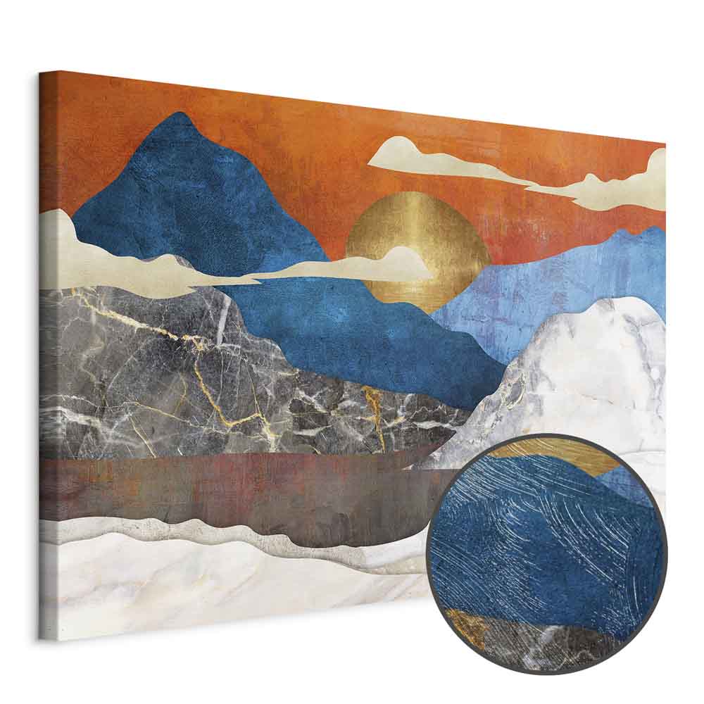 Leinwandbild - Mountain Idyll (1 Part) Wide