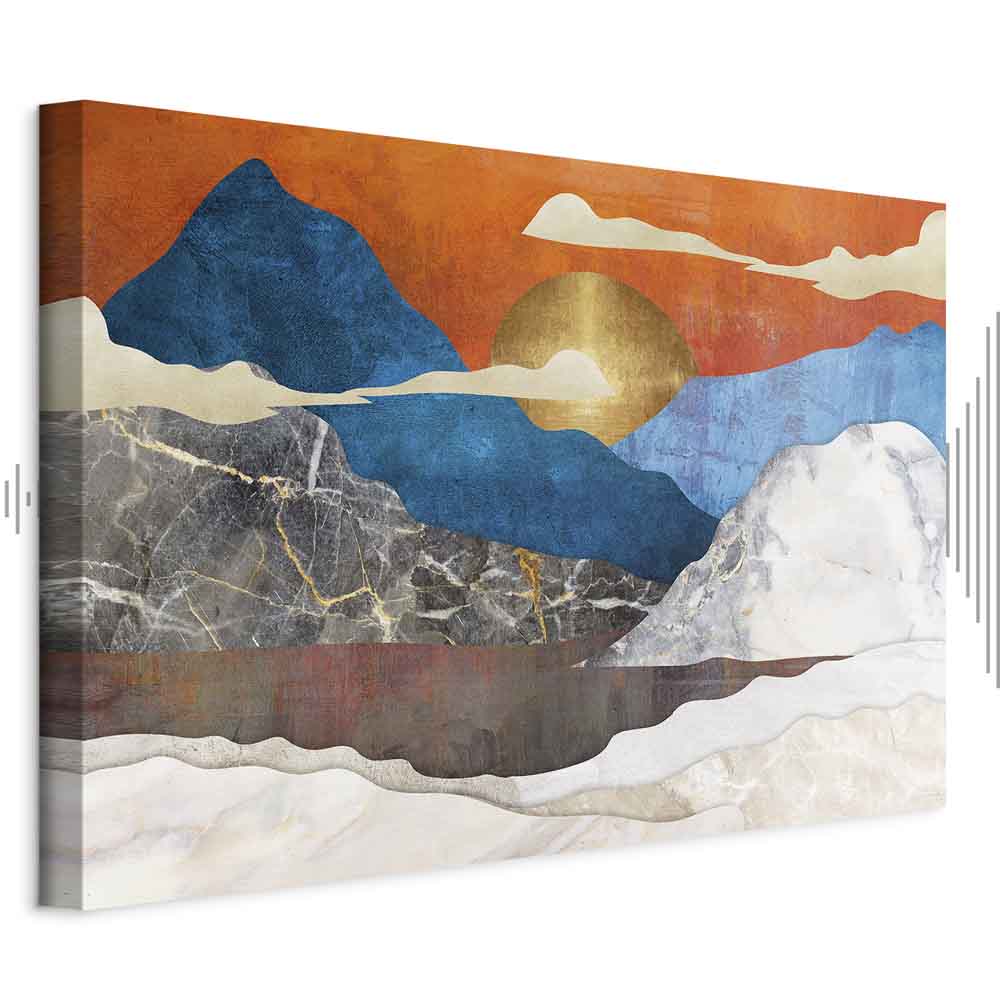 Leinwandbild - Mountain Idyll (1 Part) Wide
