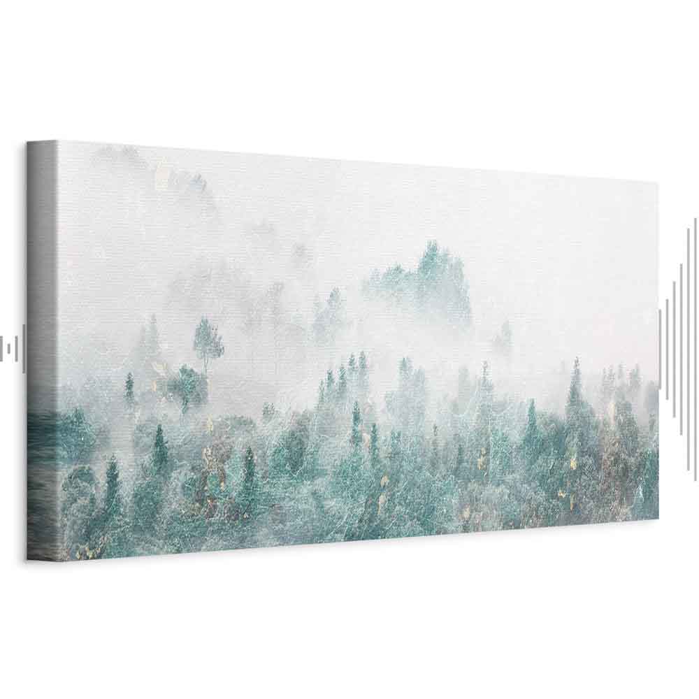 Leinwandbild - Turquoise Valley (1 Part) Narrow
