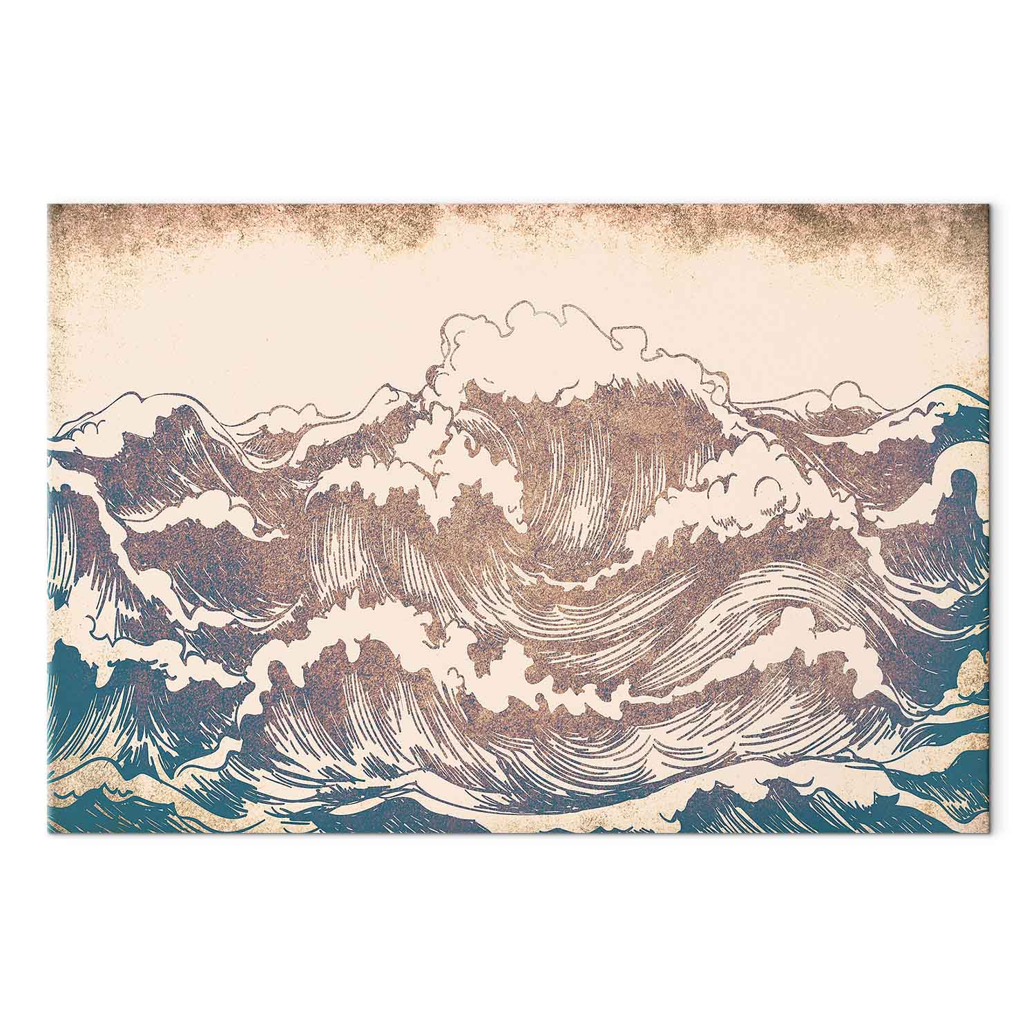 Leinwandbild - Giant waves