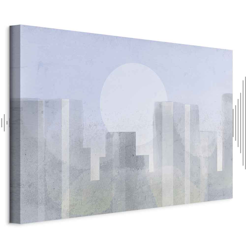 Leinwandbild - Modern City (1 Part) Wide - First Variant