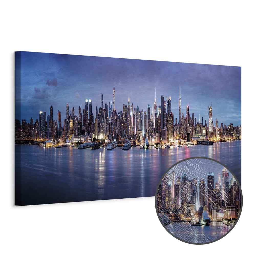 Leinwandbild - New York Nights