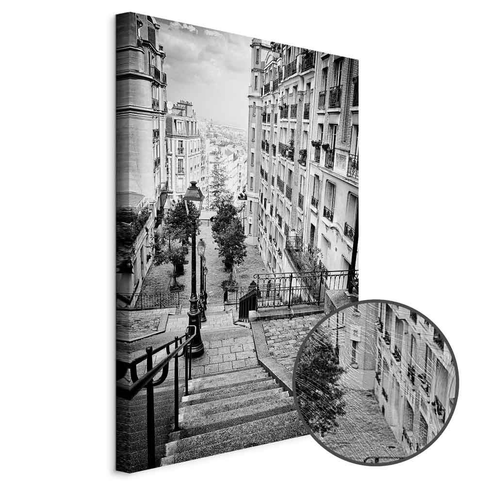 Leinwandbild - Parisian Suburb (1-częściowy) Vertical