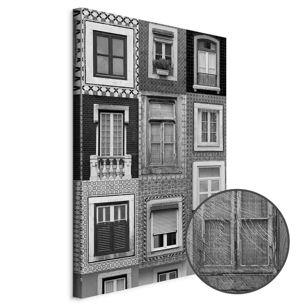 Leinwandbild - Patterned Windows (1 Part) Vertical