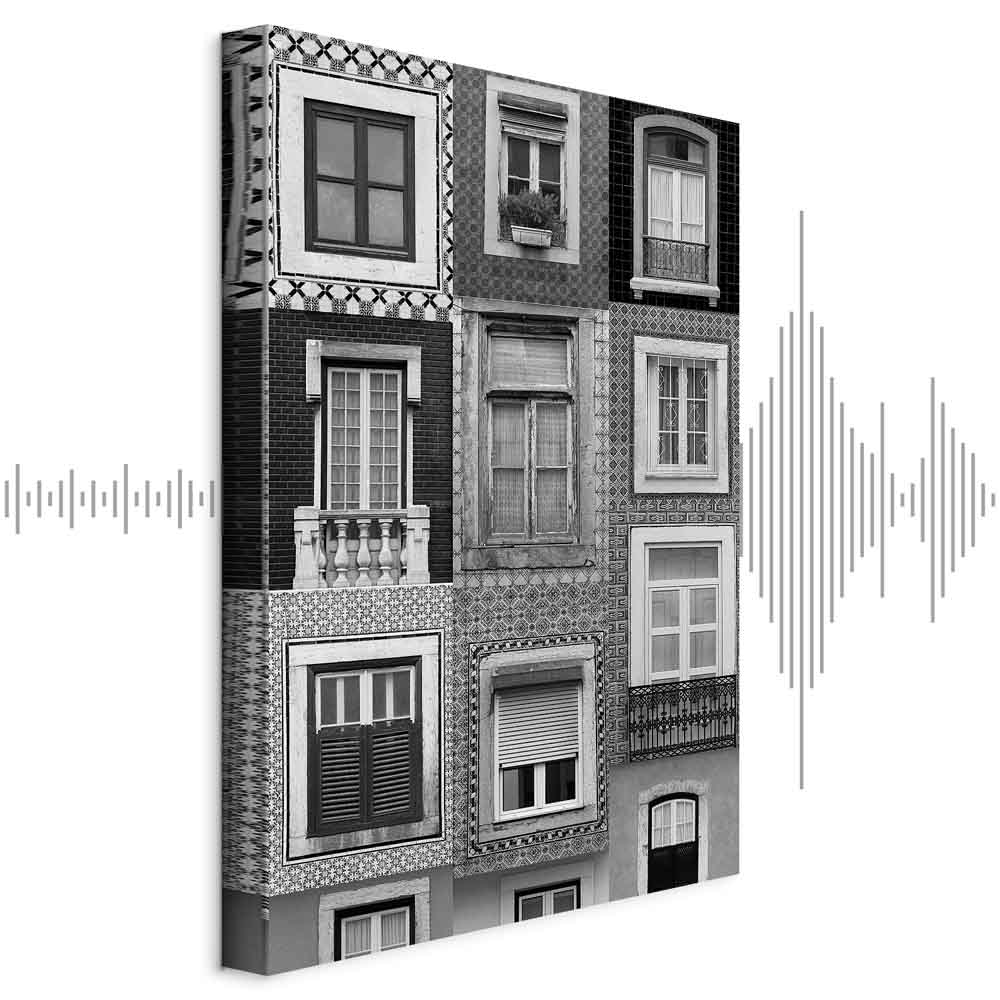 Leinwandbild - Patterned Windows (1 Part) Vertical