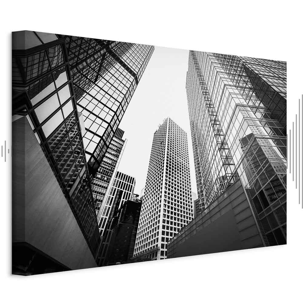 Leinwandbild - In a Big City (1 Part) Wide - Second Variant