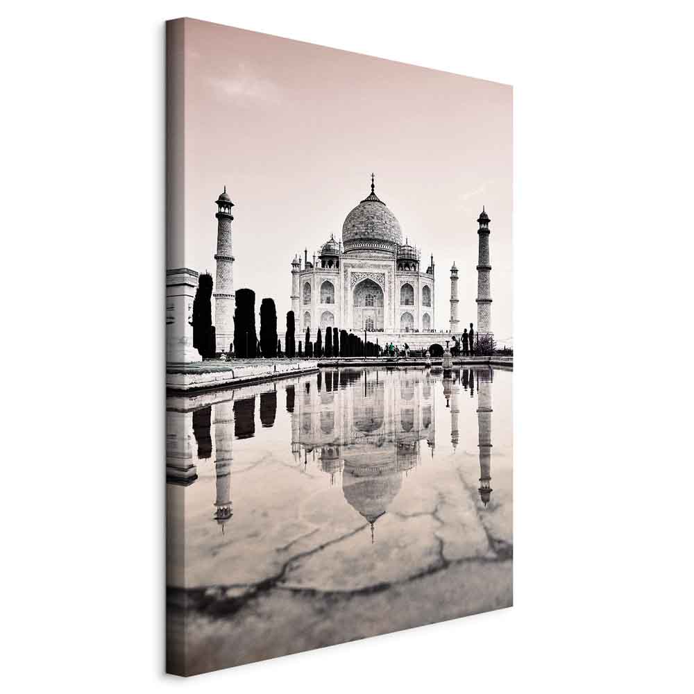 Leinwandbild - Taj Mahal (1 Part) Vertical
