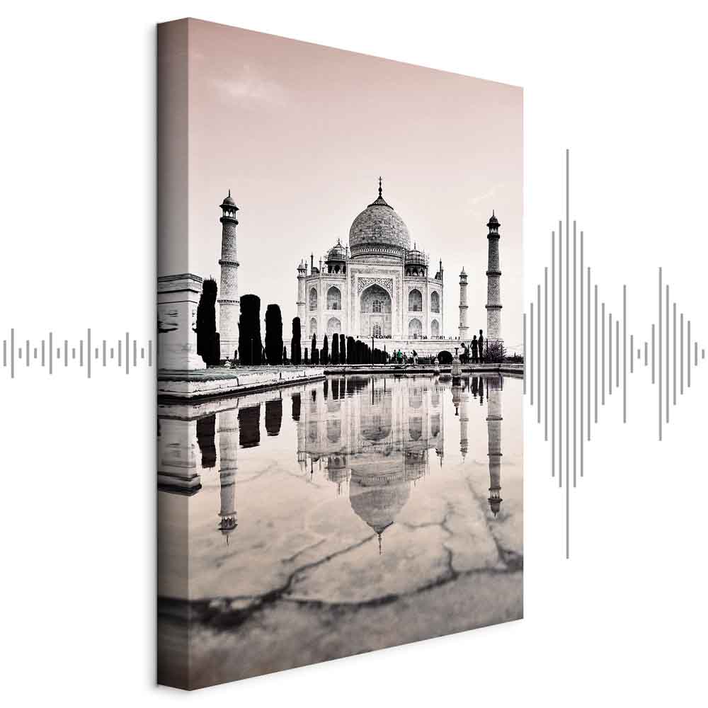 Leinwandbild - Taj Mahal (1 Part) Vertical