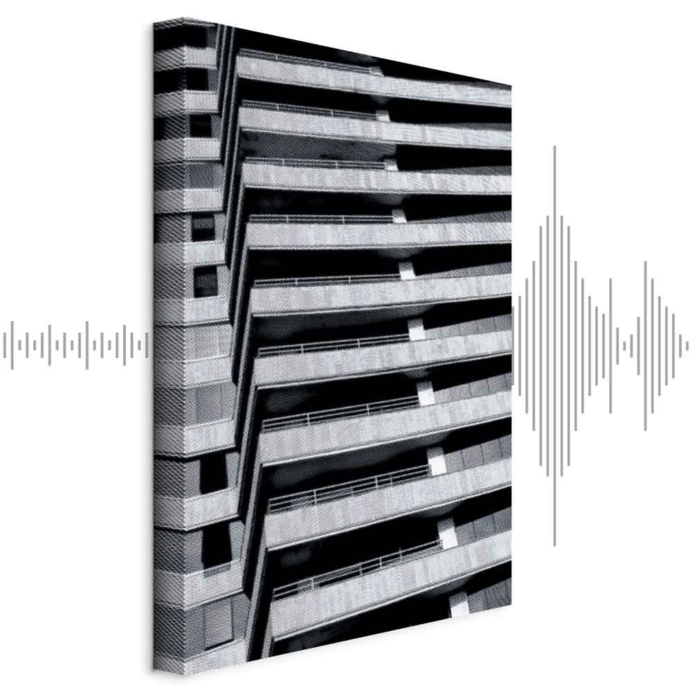 Leinwandbild - Architectural Raster (1 Part) Vertical