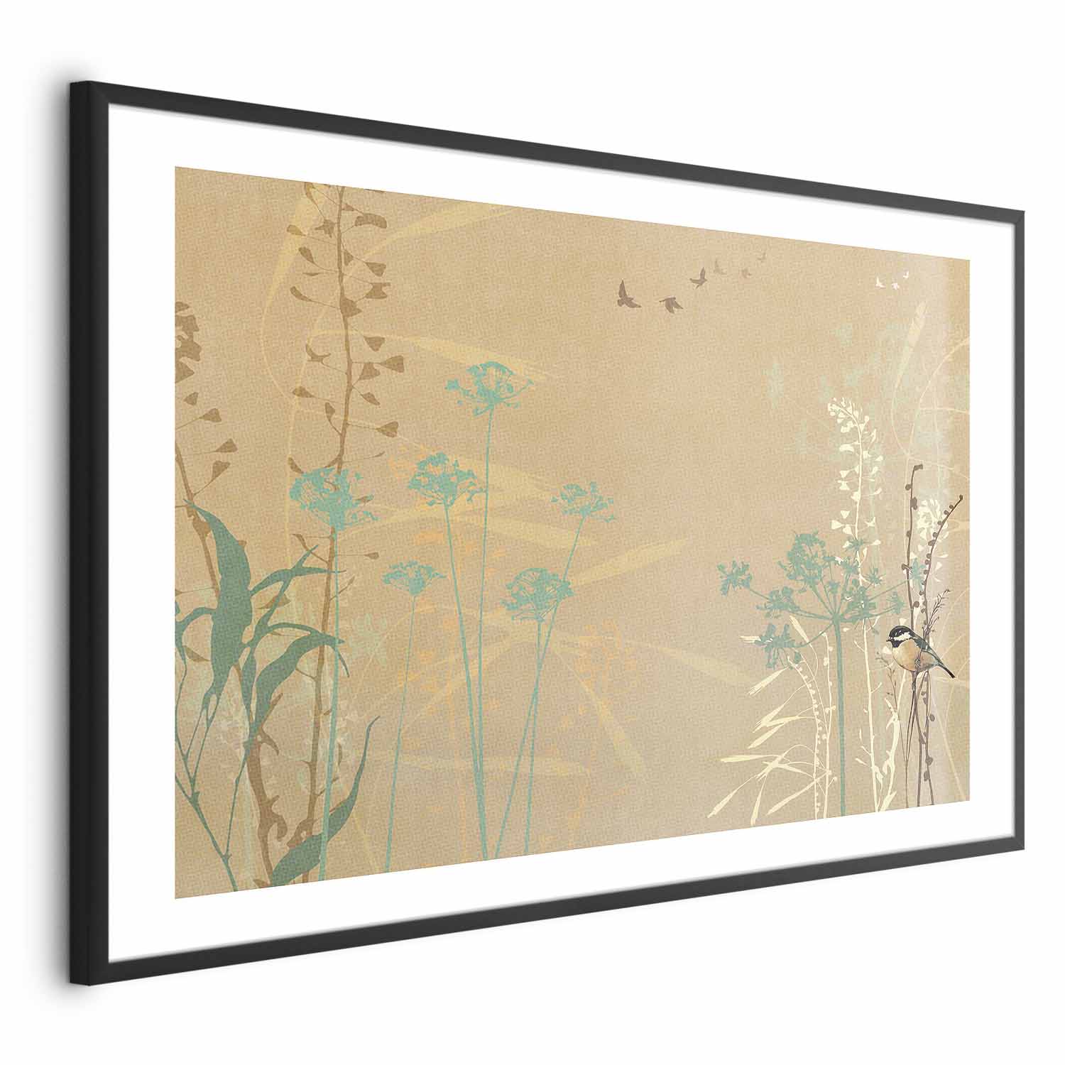 Poster - Bird on a Meadow