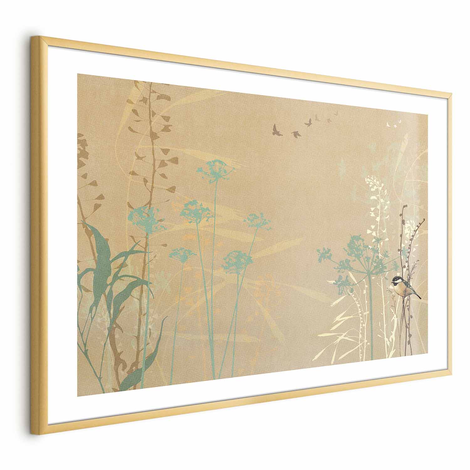 Poster - Bird on a Meadow