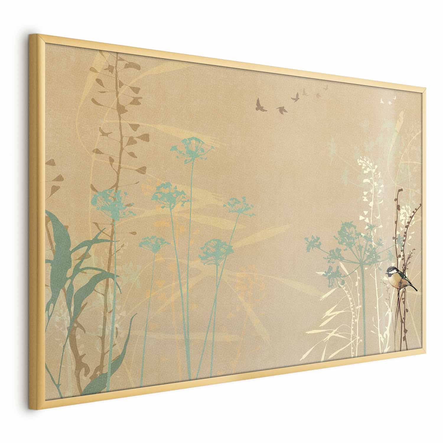 Poster - Bird on a Meadow