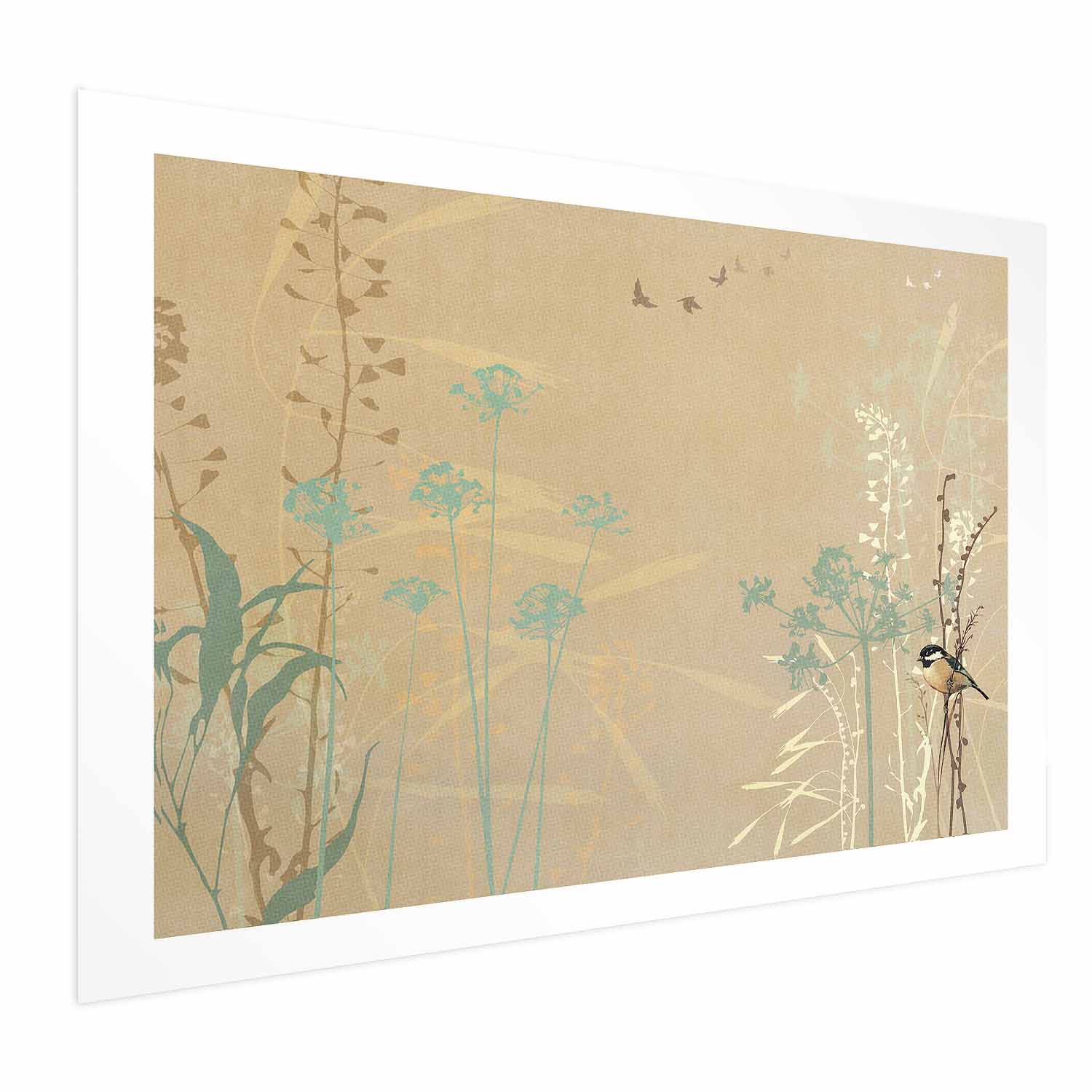 Poster - Bird on a Meadow