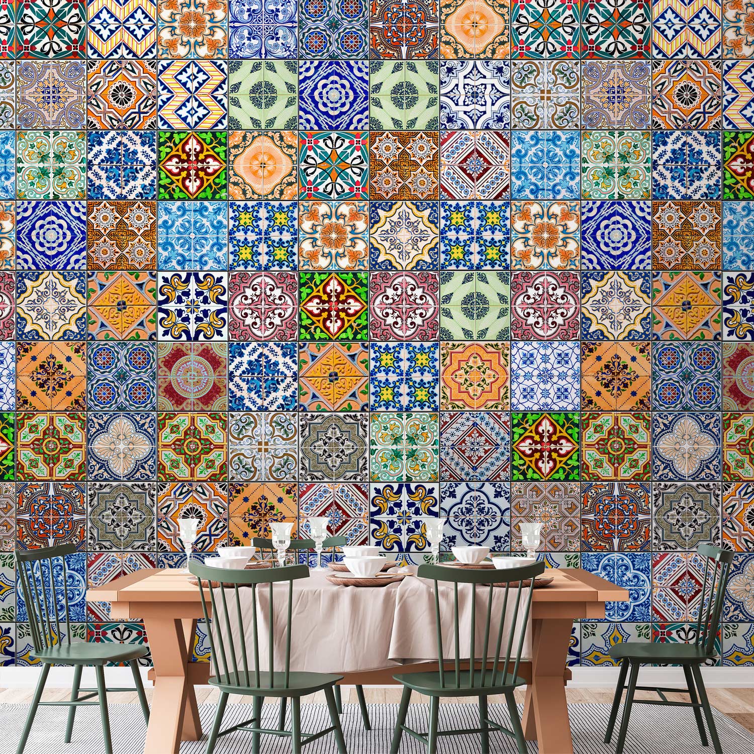 Tapete - Colorful Mosaic