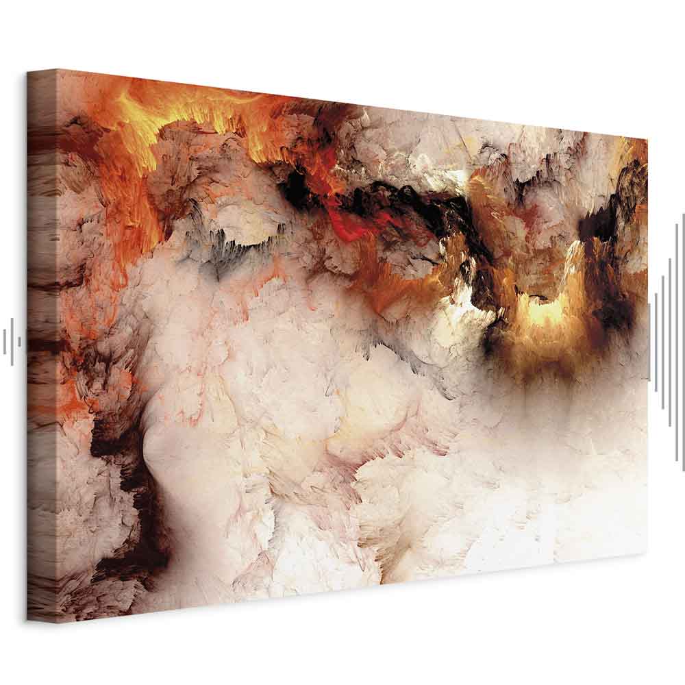 Leinwandbild - Volcanic Abstraction (1 Part) Wide