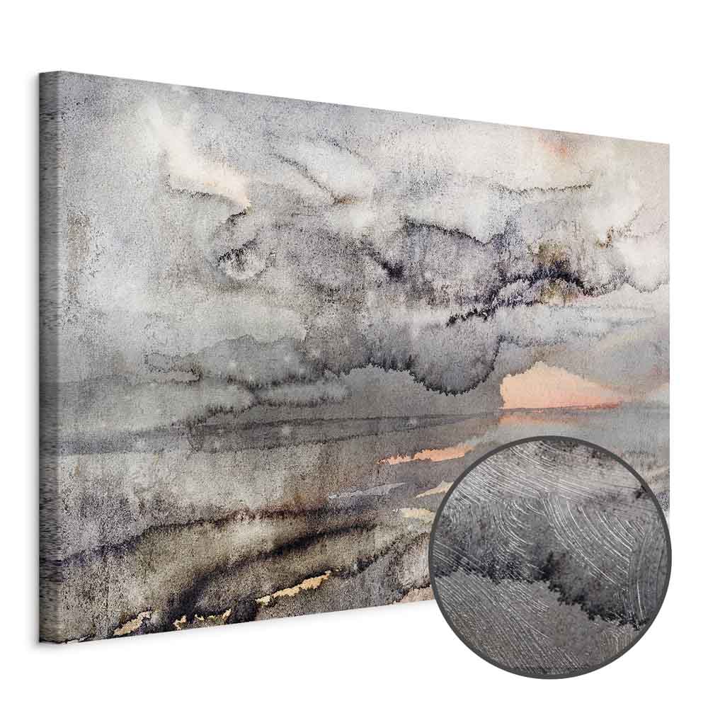 Leinwandbild - Connected Clouds (1 Part) Wide