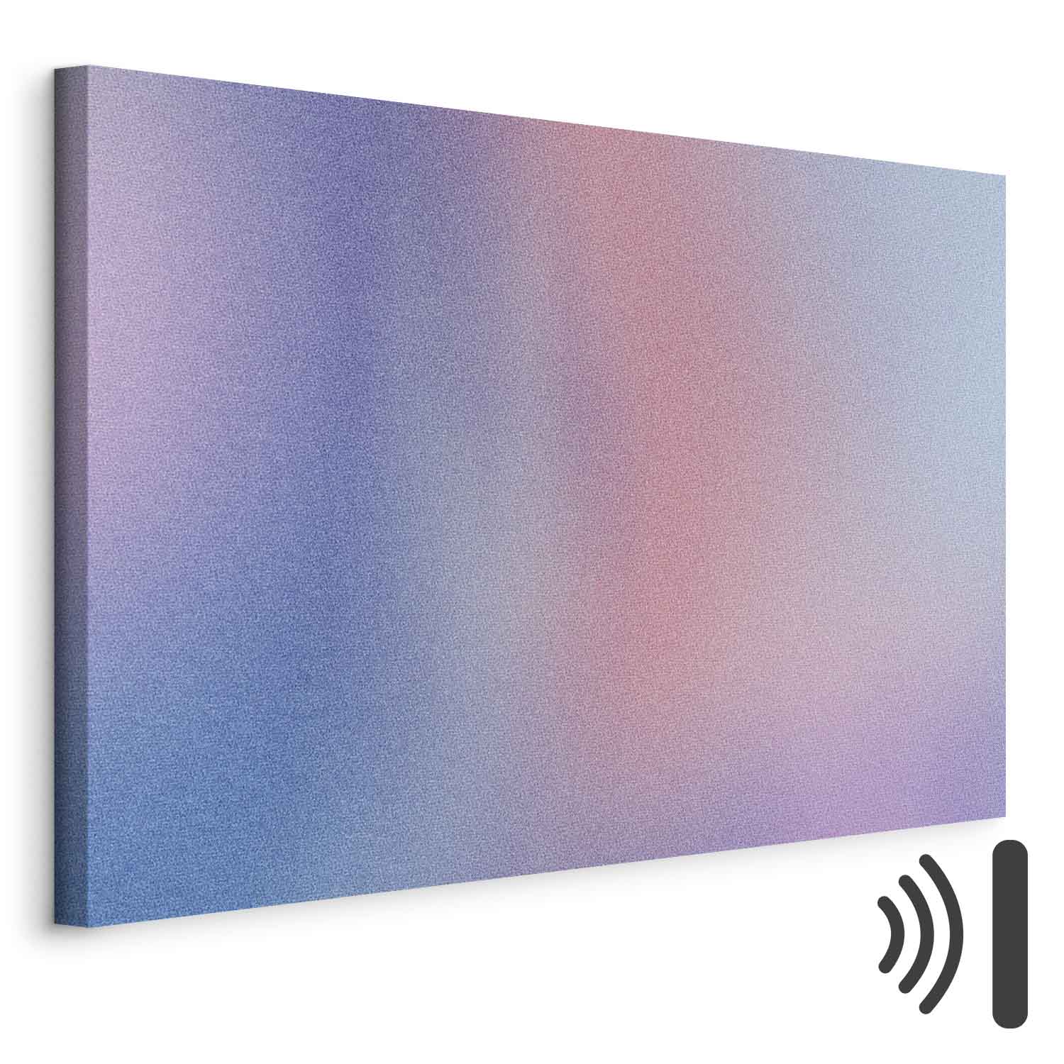 Leinwandbild - Rainbow Gradient - Delicate Multicolored Gradient Resembling Mist