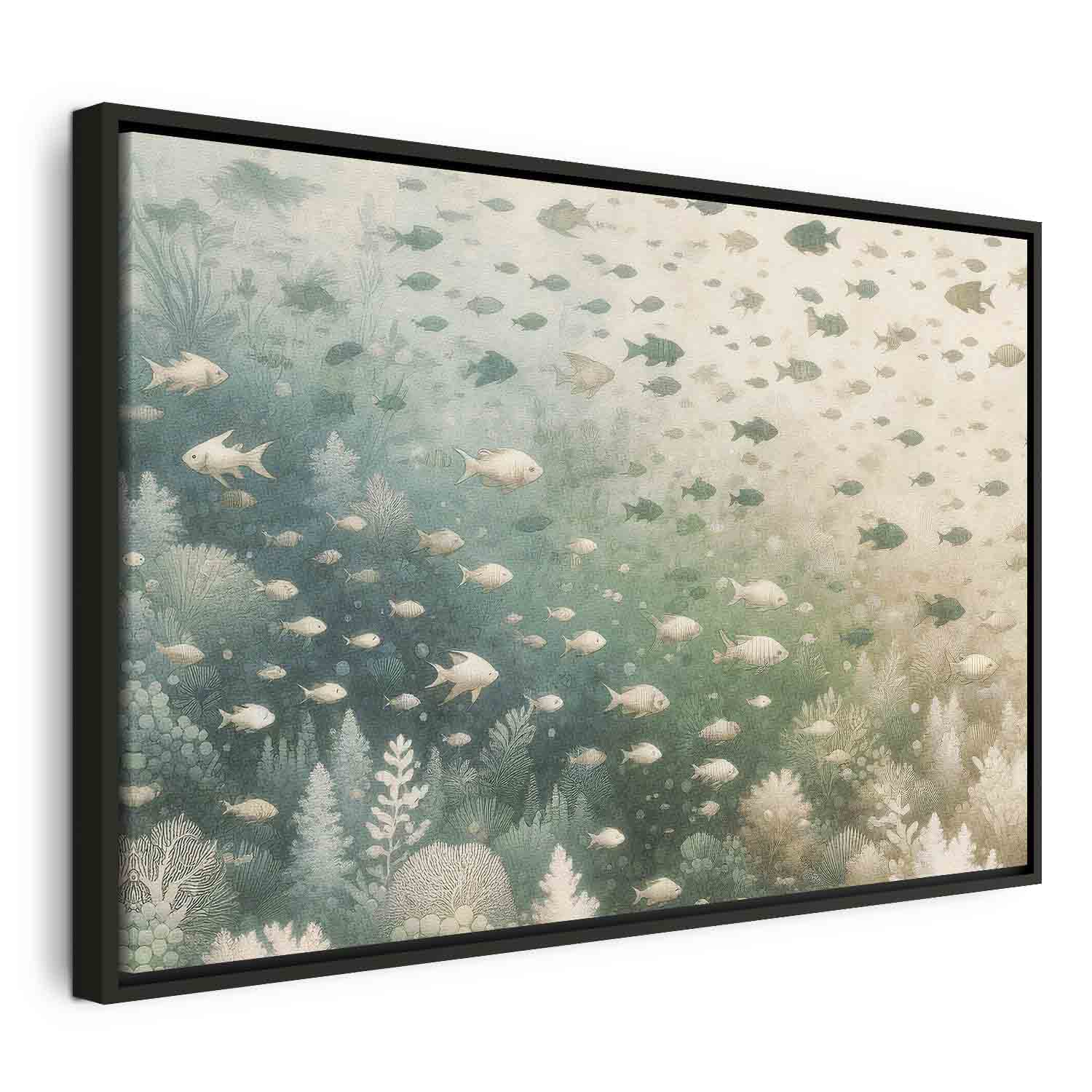 Leinwandbild - The marine world
