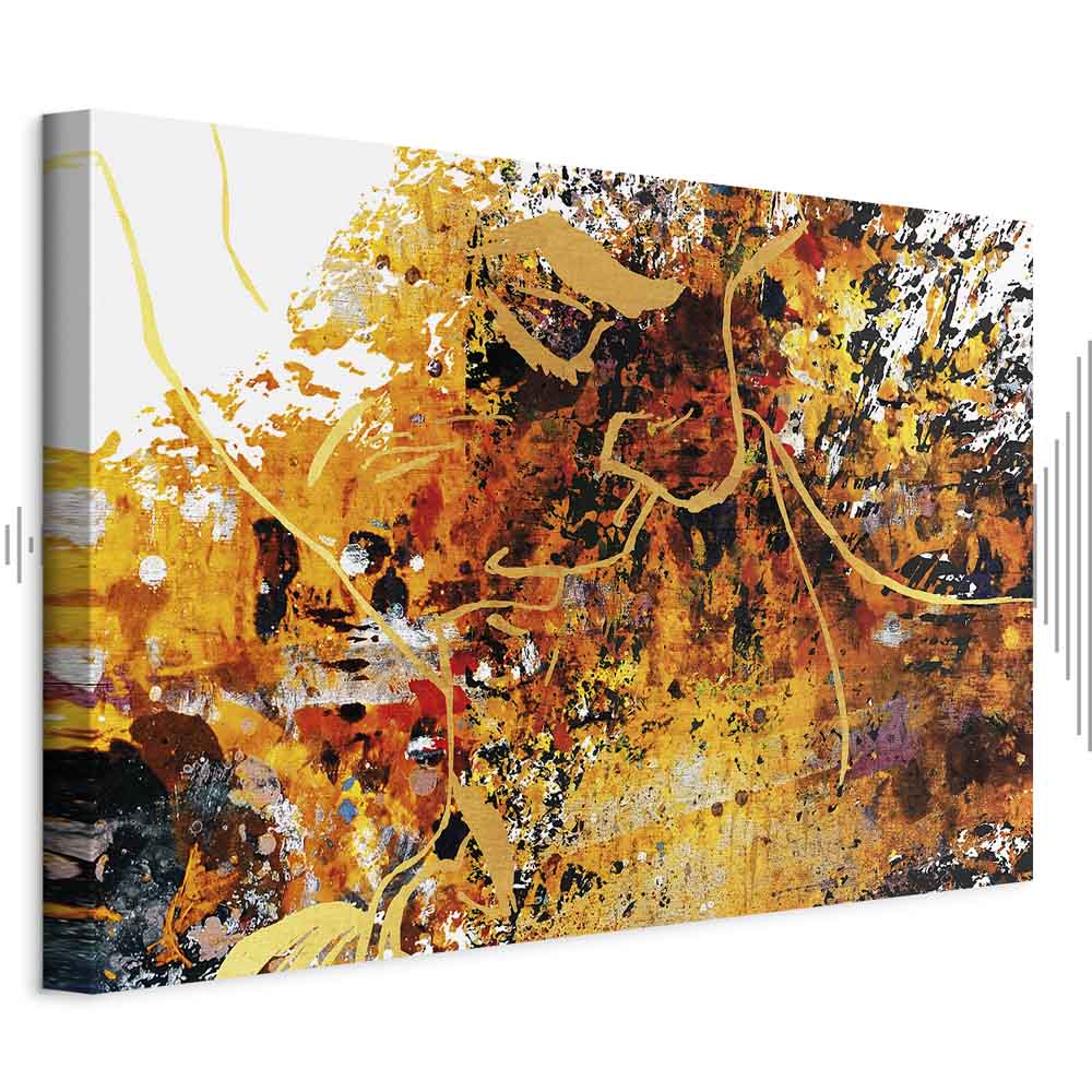 Leinwandbild - Kiss Explosion (1 Part) Wide