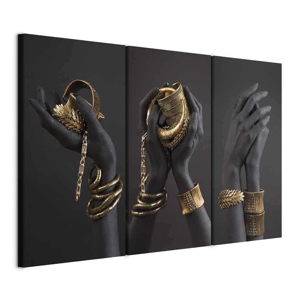 Leinwandbild - Midass Touch (3 Parts)