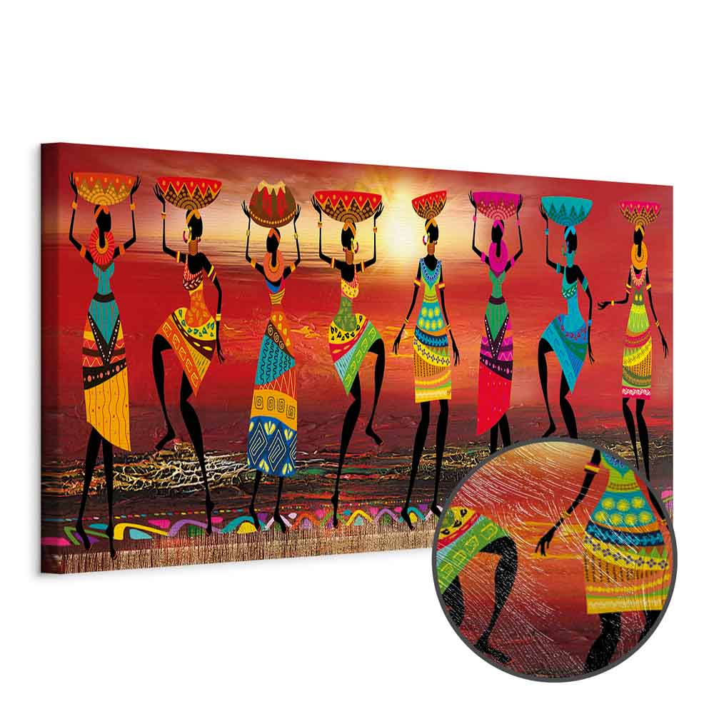 Leinwandbild - African Women Dancing