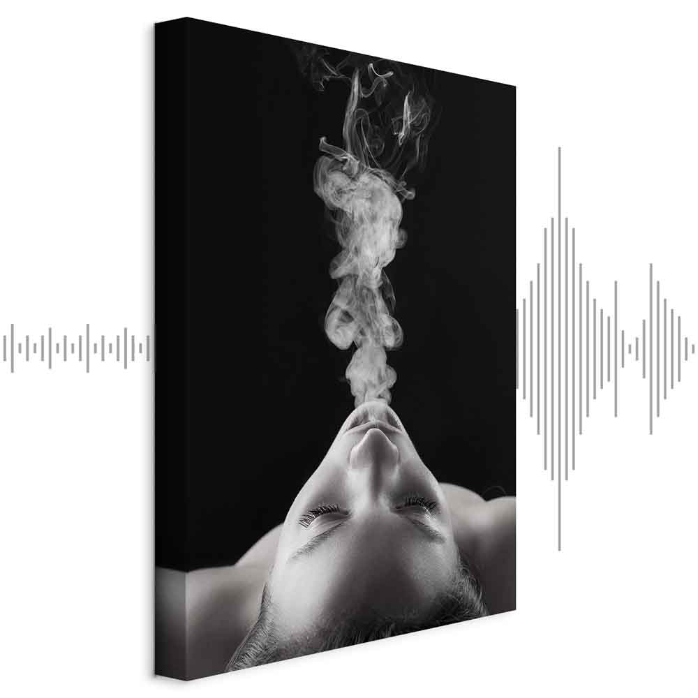 Leinwandbild - Smoke Cloud (1 Part) Vertical