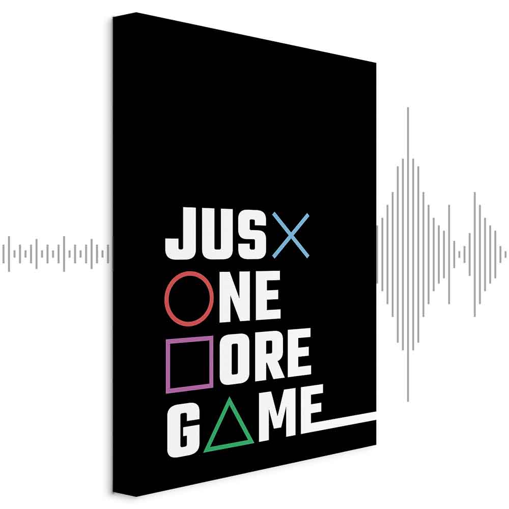 Leinwandbild - Binge Gaming