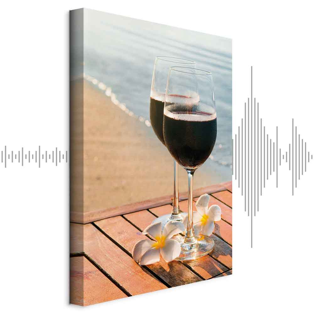 Leinwandbild - Love Refreshment (1 Part) Vertical