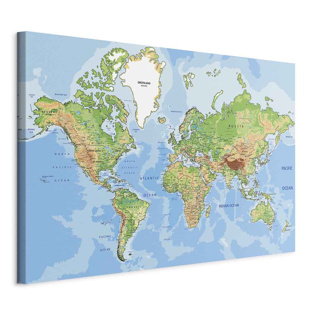 Leinwandbild - Explore the World!