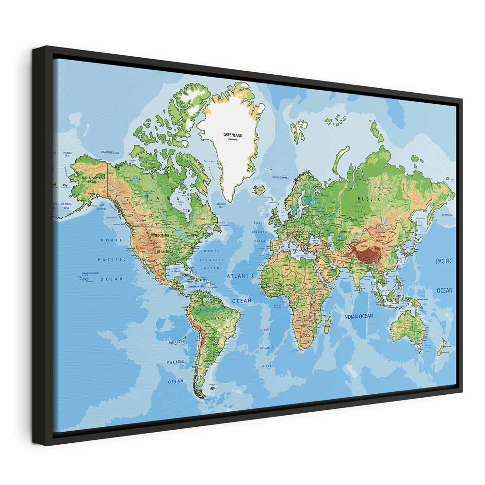 Leinwandbild - Explore the World!