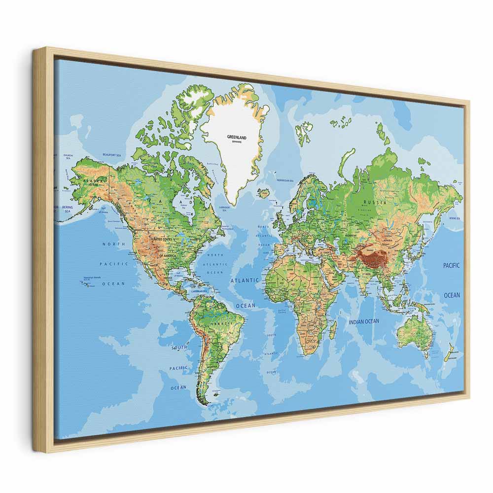 Leinwandbild - Explore the World!