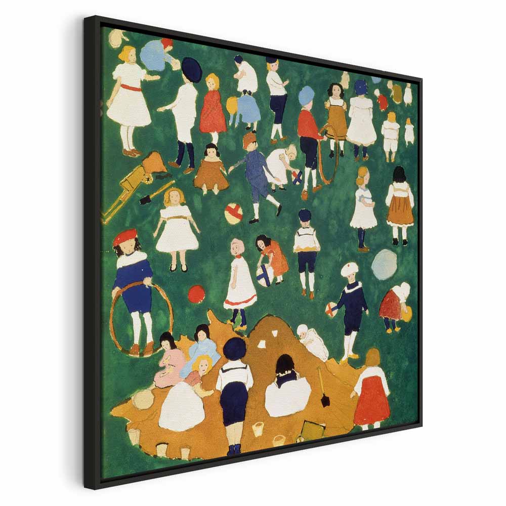 Leinwandbild - Kazimir Malevich – Children