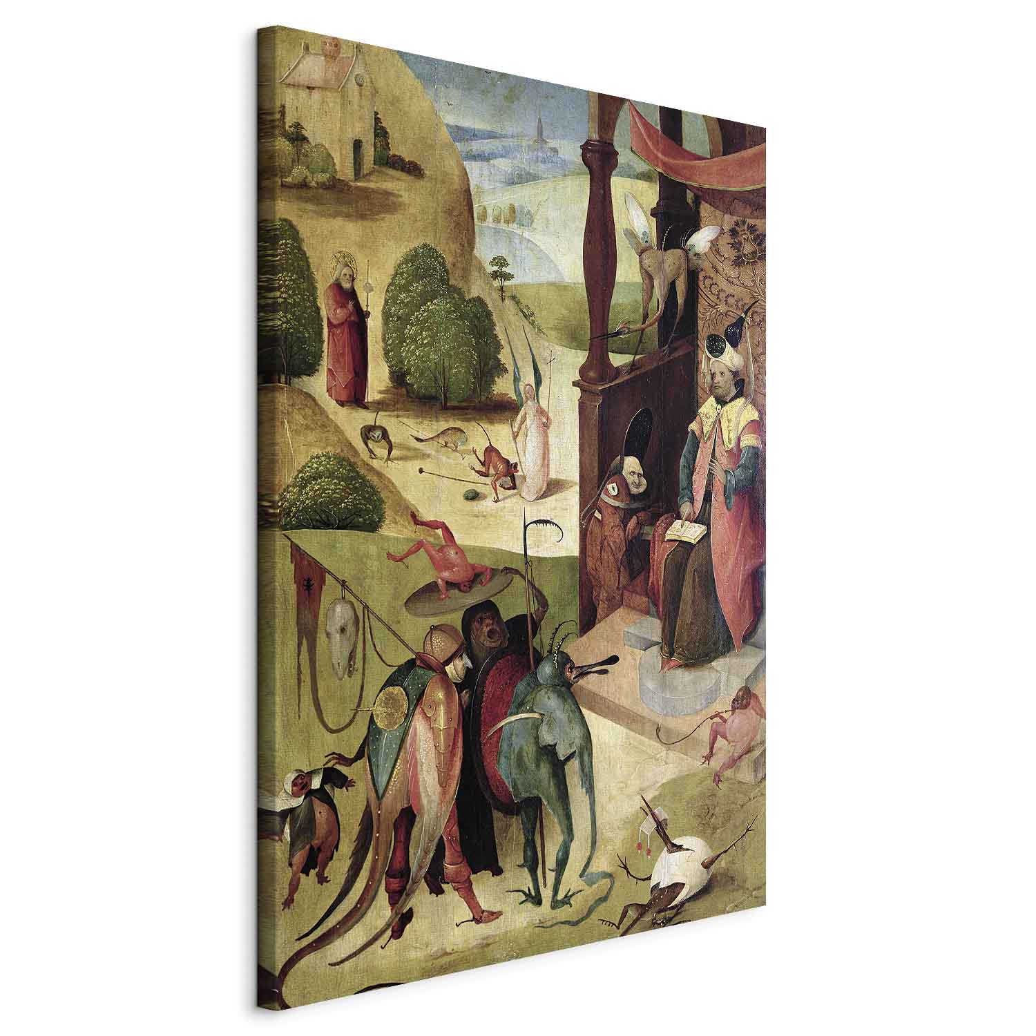 Wandbild XXL - Hieronymus Bosch – St. James and the Magician