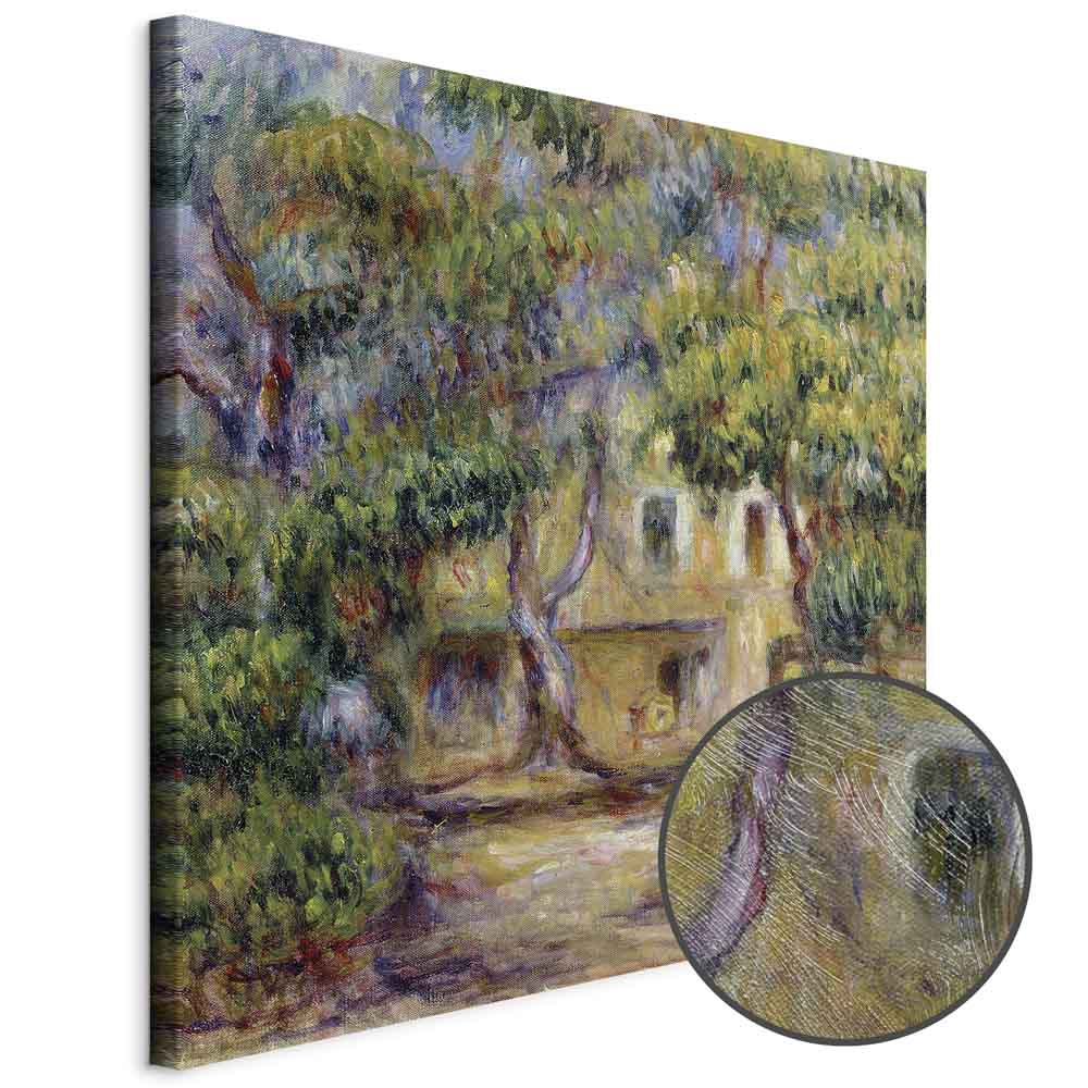 Leinwandbild - Pierre-Auguste Renoir – The Farm at Les Collettes